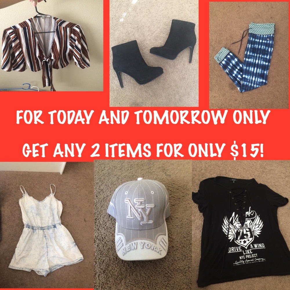 Crazy deals check out my closet!!